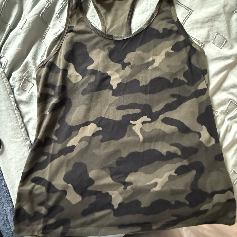 Old Navy Active Olive Tank Top